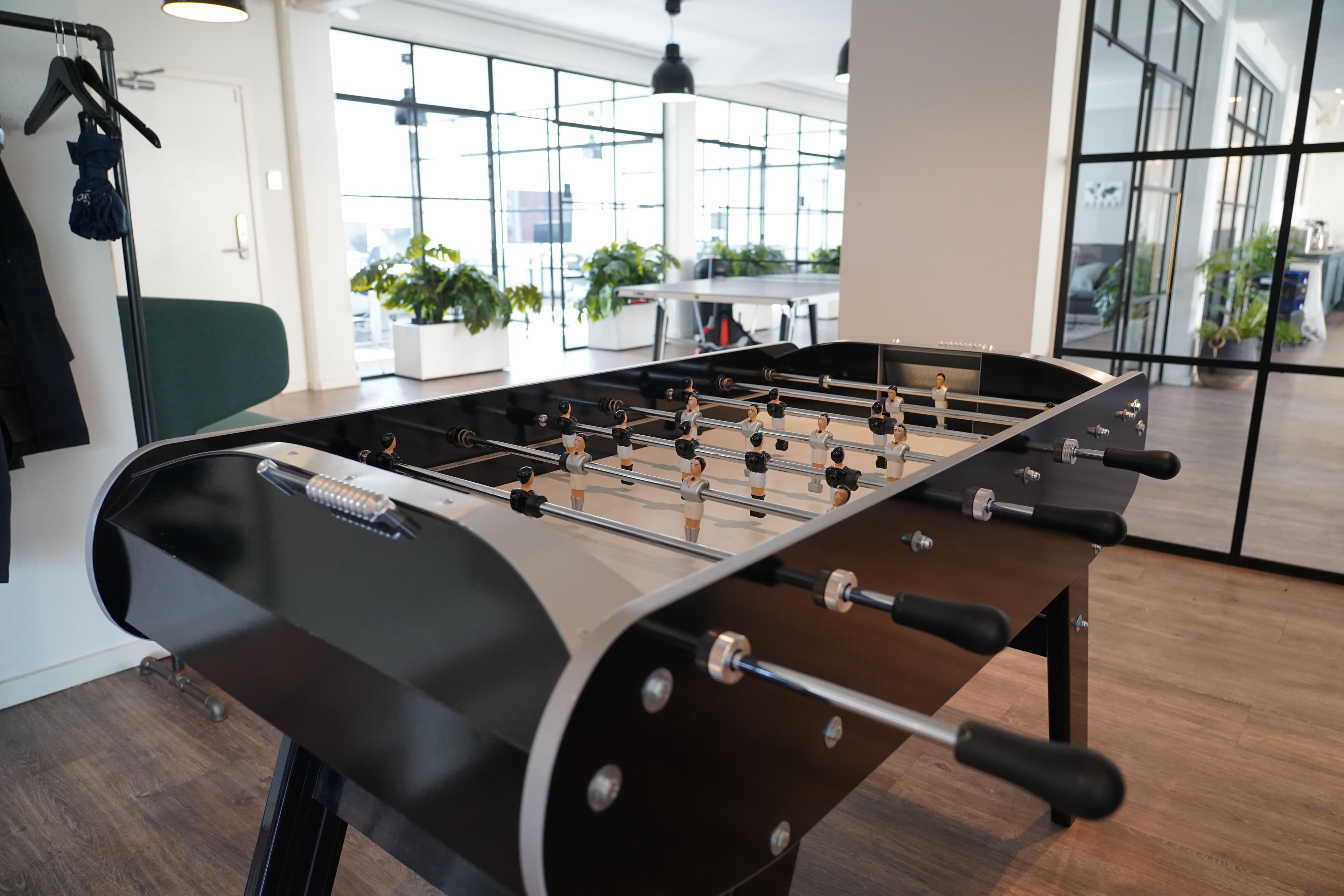 Bordfodbold og pingpong i det sociale område